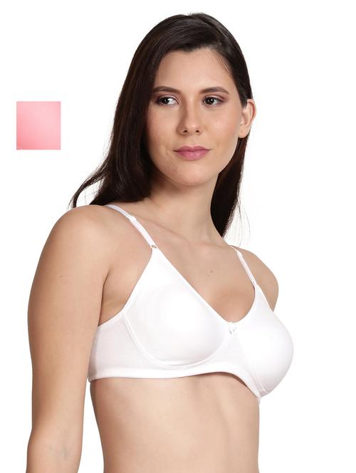 pack of 2 solid regular t-shirt bra - 18601547 - Very Small Image - 1