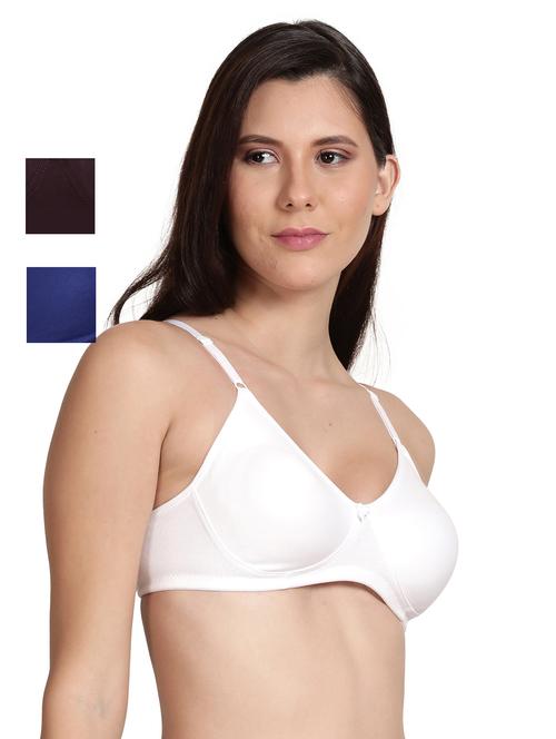 pack of 3 solid t-shirt bra - 18601649 - Very Small Image - 1