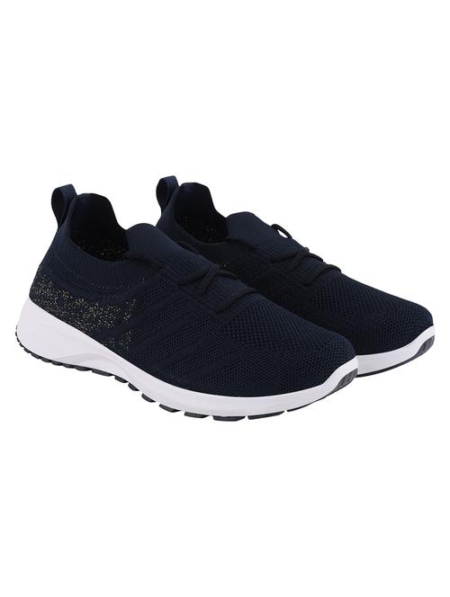 women navy lace-up sports shoe - 18602080 - Very Small Image - 1