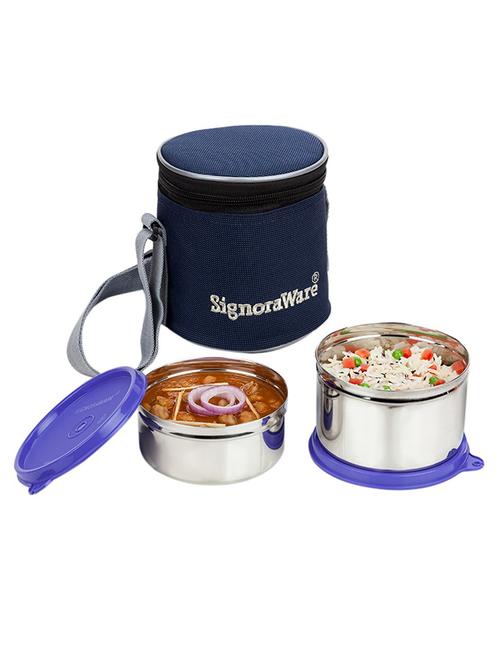 executive steel small lunch box - 18602150 - Very Small Image - 1
