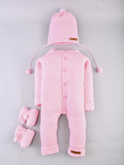 unisex self design woolen onesies - 18602321 - Very Small Image - 1