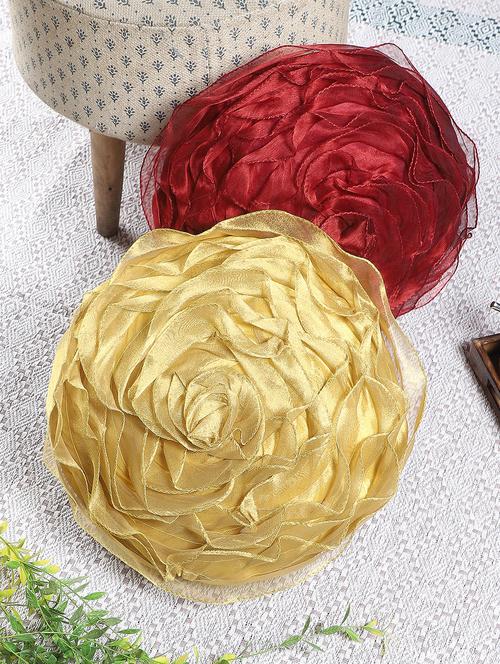 multicolor printed 16 x 16 inches cushion cover (set of 2) by mnd villa - 18602335 - Very Small Image - 1