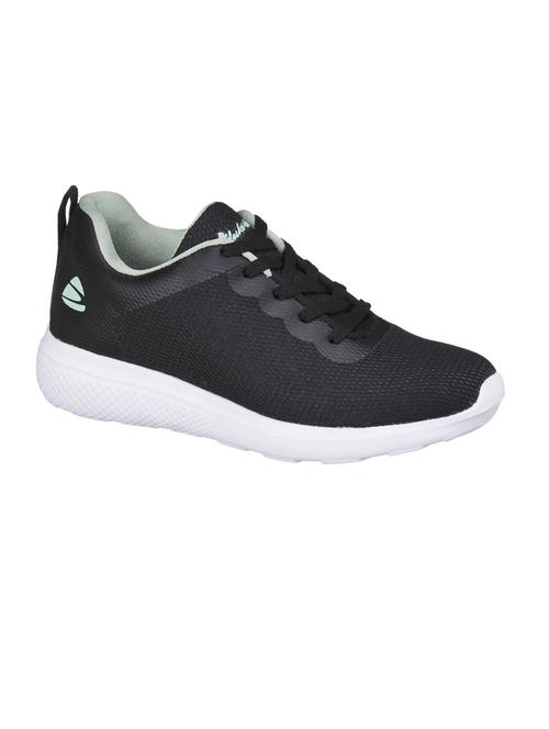 women black lace-up sports shoe - 18605574 - Very Small Image - 1