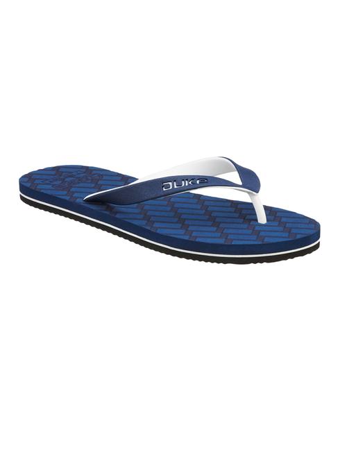 mens printed toe separator flip flop - 18606274 - Very Small Image - 1
