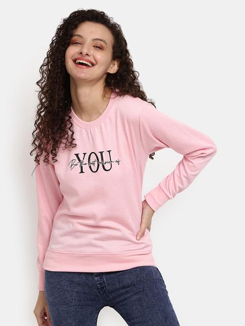 women's chest print sweatshirt - 18607973 - Very Small Image - 1