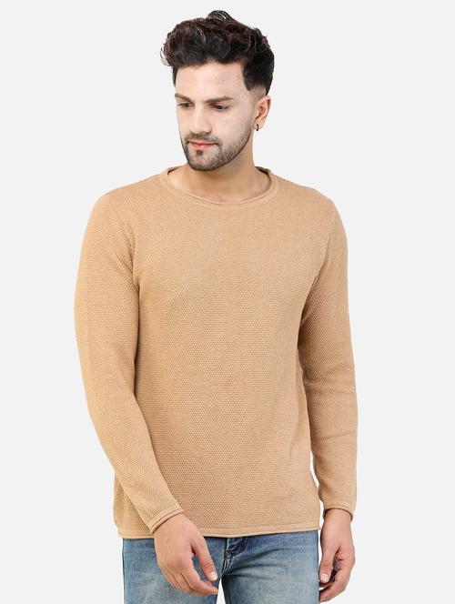 round neck solid sweatshirt - 18608162 - Very Small Image - 1