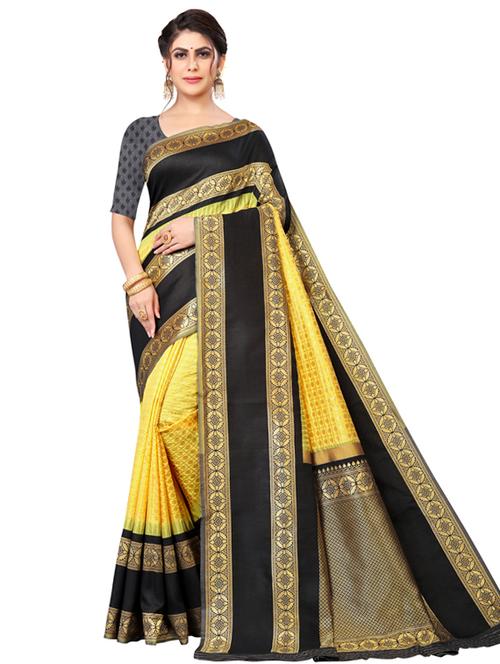 women's self design multi colored saree - 18612855 - Very Small Image - 1