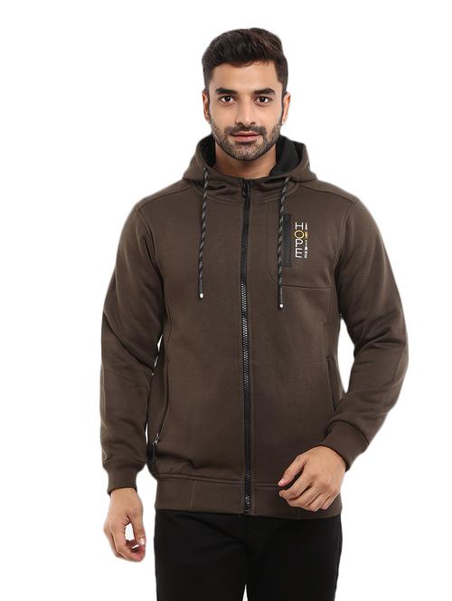 mens placement print sweatshirt - 18615179 - Very Small Image - 1