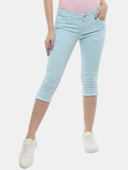 low rise solid capri - 18615279 - Very Small Image - 1