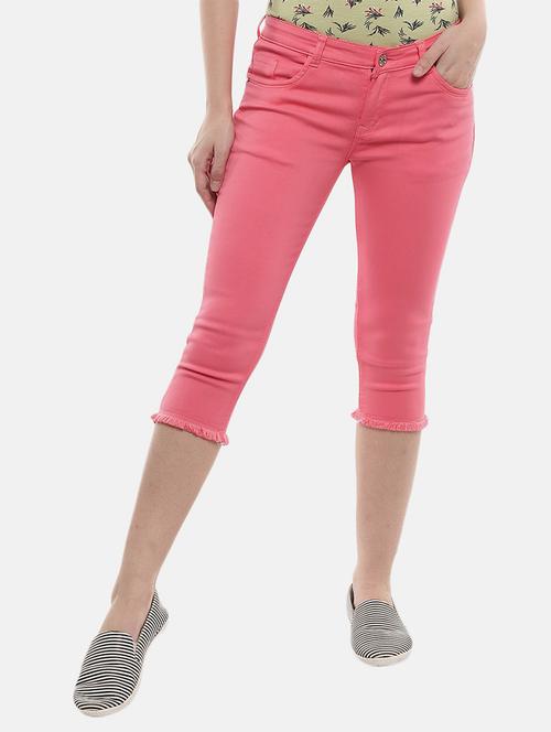 low rise solid capri - 18615281 - Very Small Image - 1