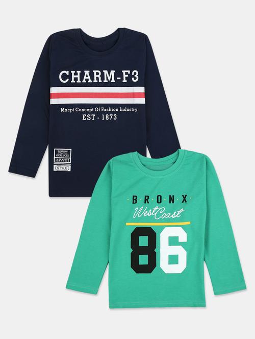 pack of 2 graphic t-shirt - 18615792 - Very Small Image - 1