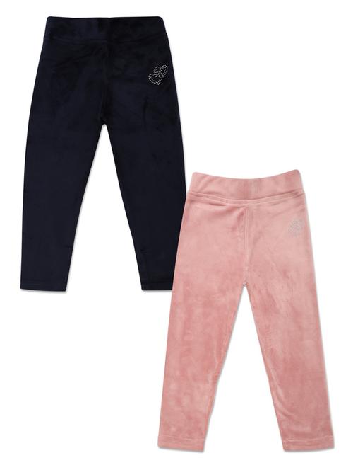 girls pack of 2 solid legging - 18615809 - Very Small Image - 1