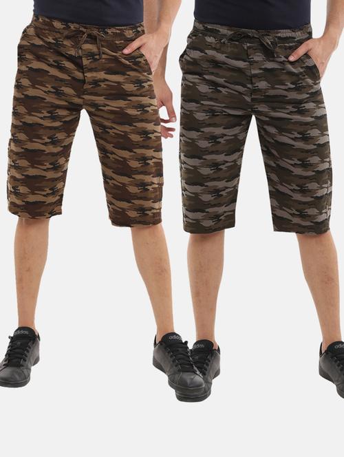 pack of 2 printed short - 18616152 - Very Small Image - 1