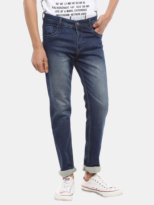 mid rise light washed denim jean - 18616217 - Very Small Image - 1