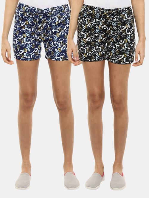 pack of 2 printed regular shorts - 18616981 - Very Small Image - 1