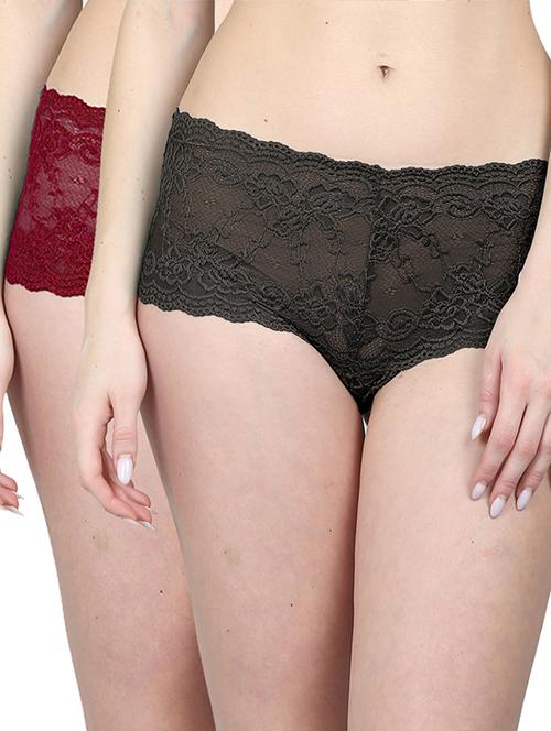 pack of 2 boy shorts panty - 18617804 - Very Small Image - 1