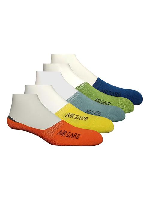 set of 5 no show socks - 18618318 - Very Small Image - 1