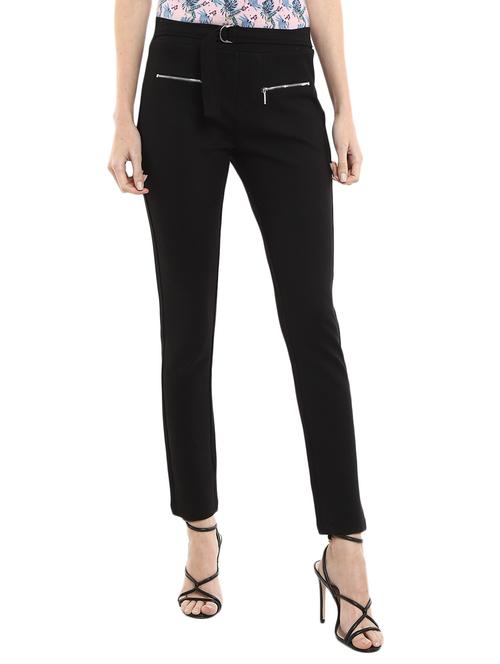 girls mid-rise solid ankle length jeggings - 18618388 - Very Small Image - 1