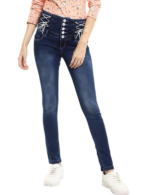 women's plain slim fit jeans - 18618458 - Very Small Image - 1