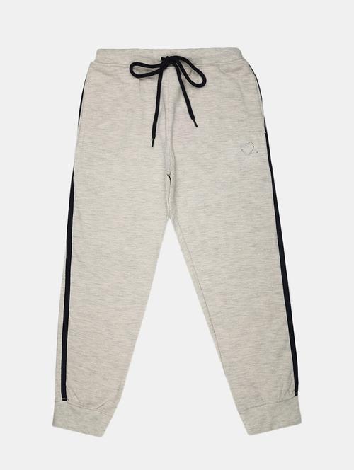 girls solid taped jogger trouser - 18618606 - Very Small Image - 1