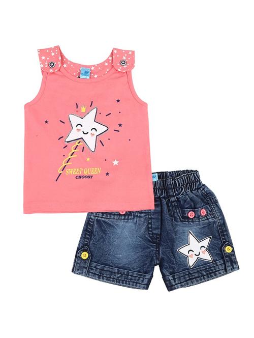 printed t-shirt shorts set - 18618948 - Very Small Image - 1
