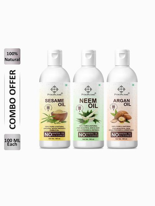 pack of 3 hair oil combo - 18619663 - Very Small Image - 1