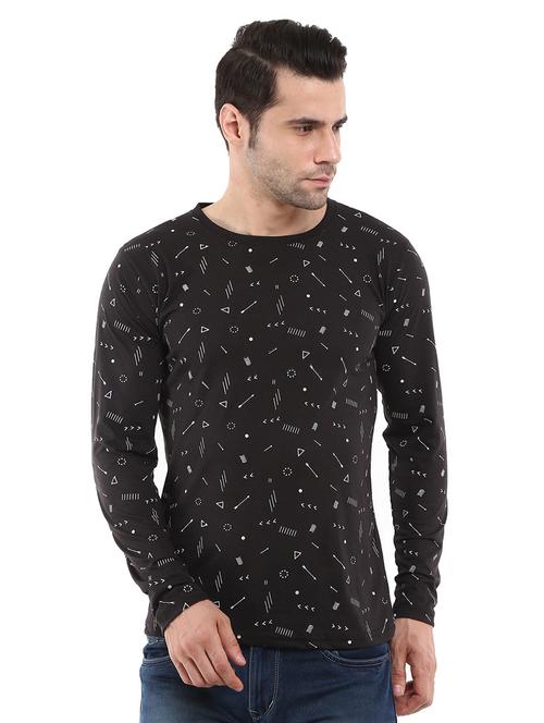 round neck printed t-shirt - 18620080 - Very Small Image - 1