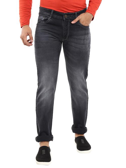 mens slim fit plain jeans - 18620210 - Very Small Image - 1