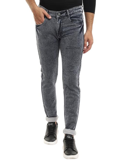 mens slim fit plain jeans - 18620227 - Very Small Image - 1