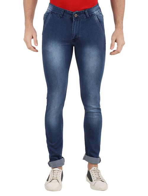 mens skinny fit plain jeans - 18620601 - Very Small Image - 1