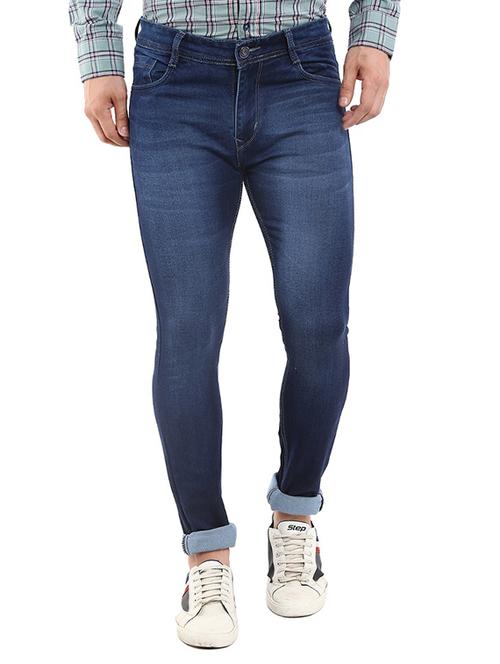 mens skinny fit plain jeans - 18620603 - Very Small Image - 1