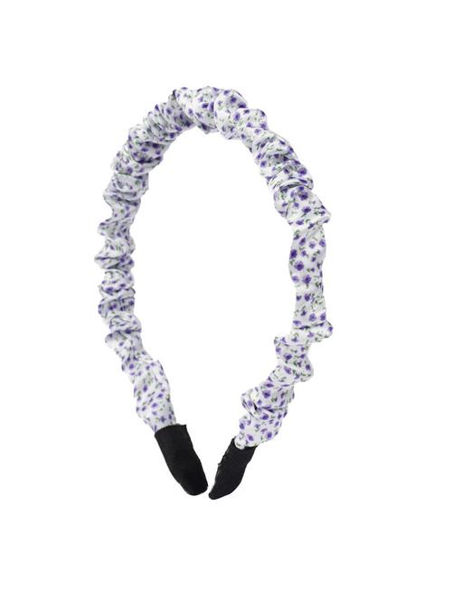white printed hairband - 18621472 - Very Small Image - 1