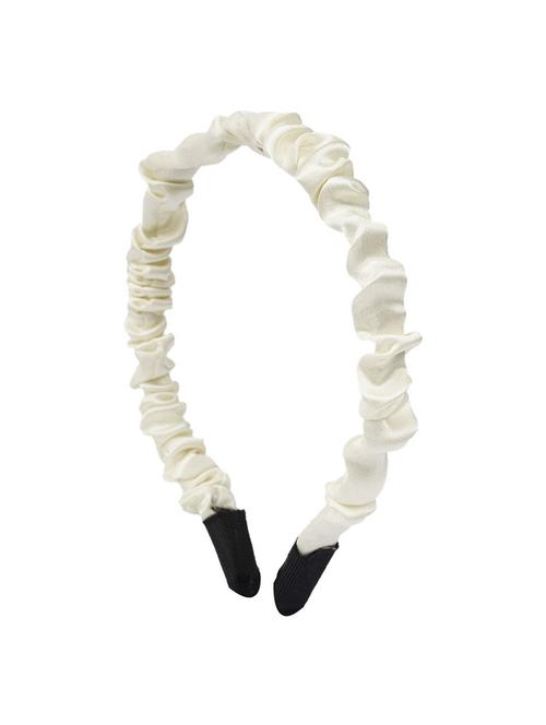 cream solid hairband - 18621479 - Very Small Image - 1