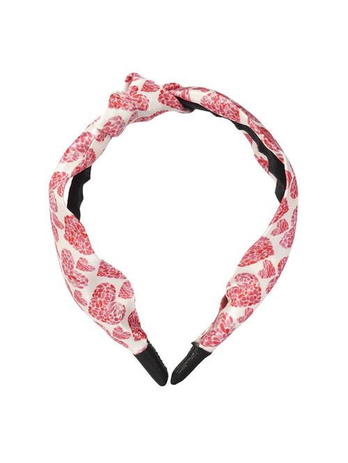 red printed hairband - 18621501 - Very Small Image - 1
