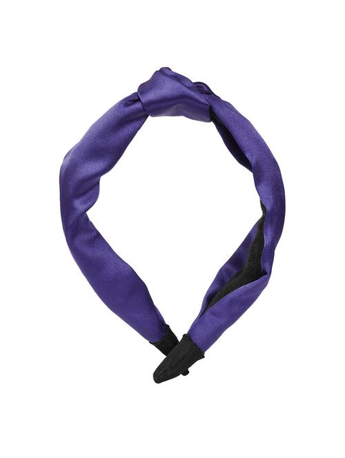 blue solid hairband - 18621513 - Very Small Image - 1