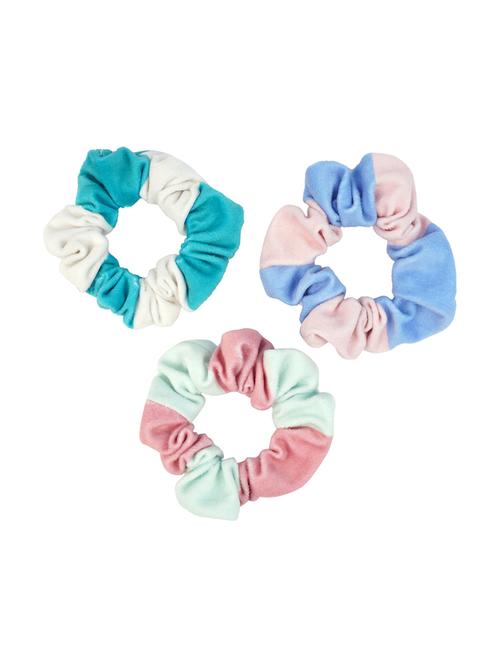 pack of 3 multi color scrunchies - 18621552 - Very Small Image - 1