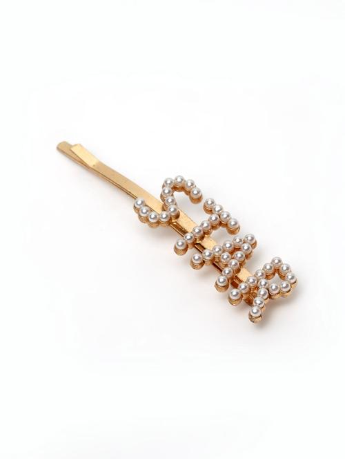 gold plated hair pin - 18621650 - Very Small Image - 1
