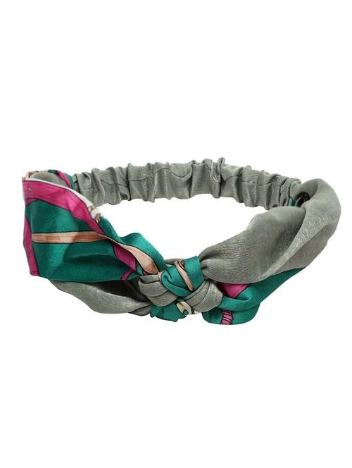 green printed hairband - 18621838 - Very Small Image - 1