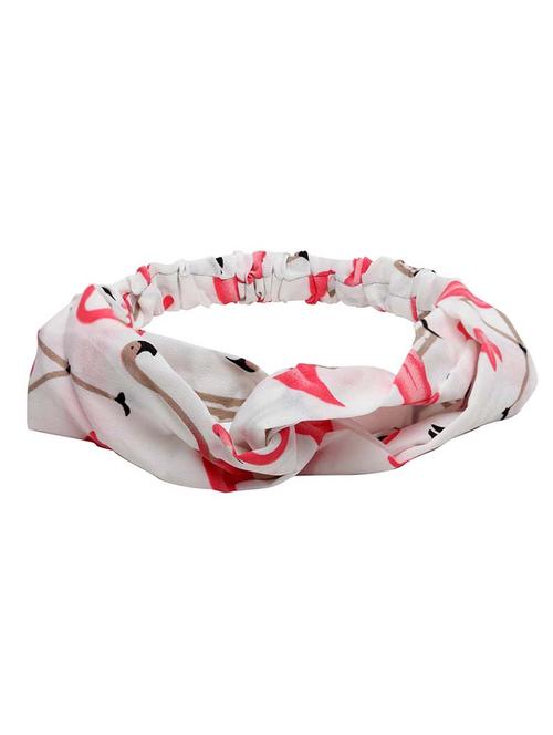 white printed hairband - 18621839 - Very Small Image - 1