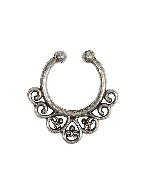 silver metal pin nose - 18622105 - Very Small Image - 1