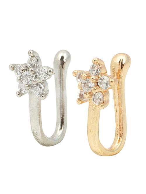 pack of 2 multi color nose pin - 18622165 - Very Small Image - 1