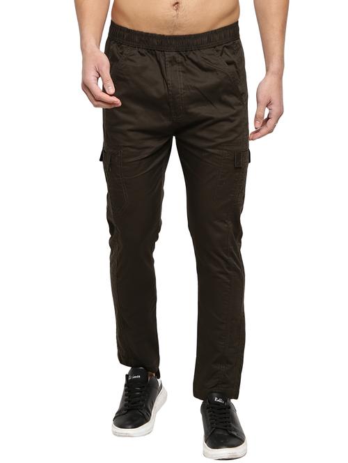 solid green pocket detailed track pant - 18622456 - Very Small Image - 1