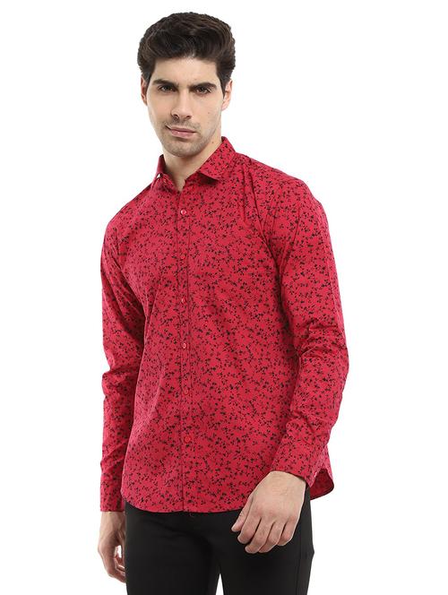 mens florals casual shirt - 18622687 - Very Small Image - 1
