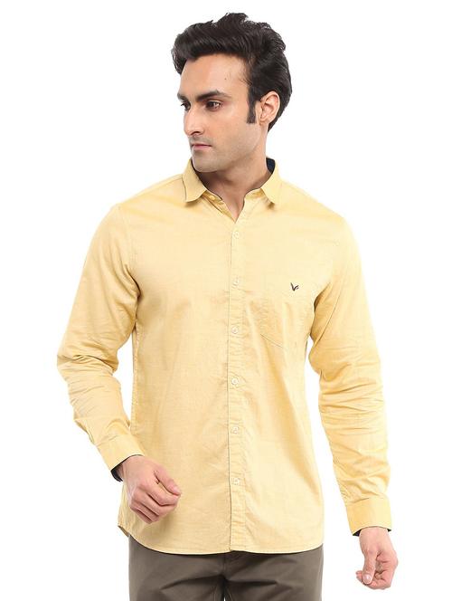 mens solid casual shirt - 18622712 - Very Small Image - 1