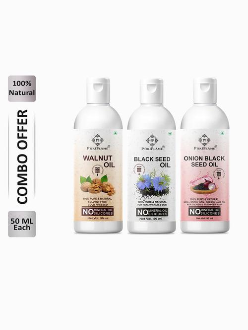 pack of 3 puri flame hair oil - 18622760 - Very Small Image - 1
