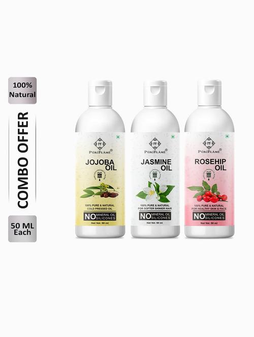 puri flame combo pack hair oil - 18623042 - Very Small Image - 1