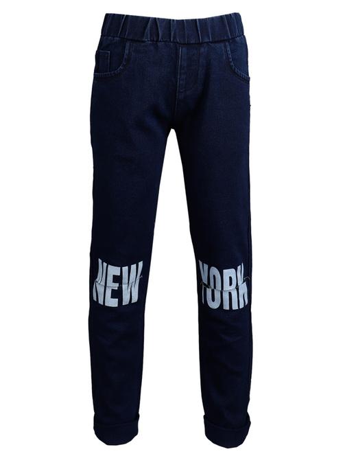 girls printed slim fit jeans - 18623461 - Very Small Image - 1