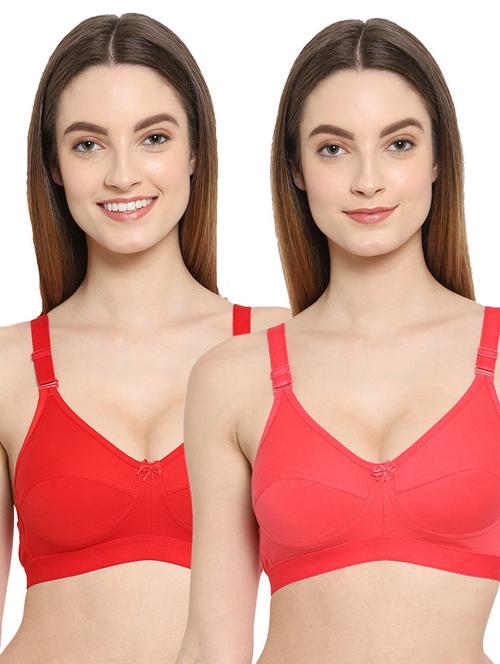 pack of 2 non padded regular bra - 18623583 - Very Small Image - 1