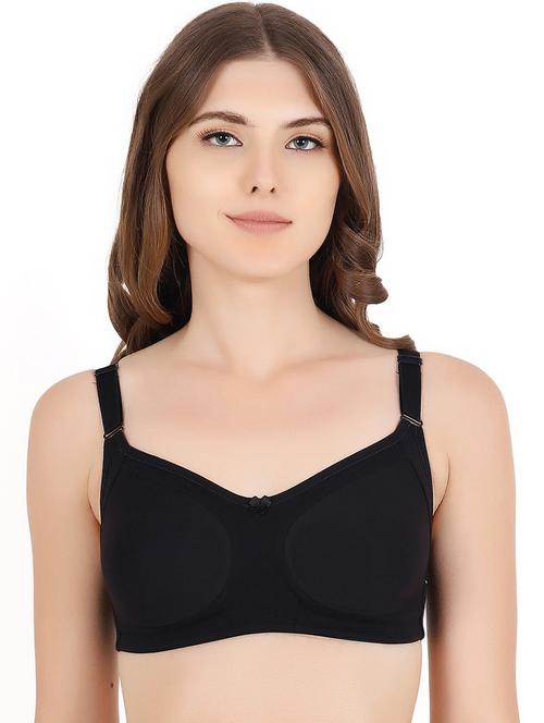 black non padded regular bra - 18623775 - Very Small Image - 1