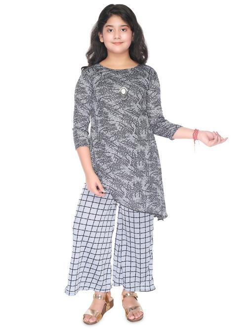 girls printed twin sets - 18624899 - Very Small Image - 1